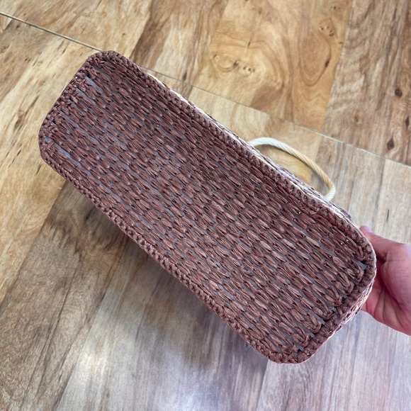 Wood & Straw Bag - Picture 4 of 5